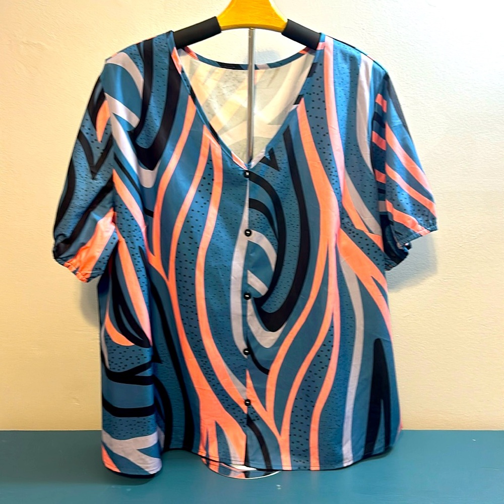 V neck blouse